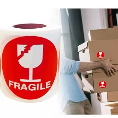 Fragile Shipping Stickers Handle With Care Do Not Drop Shipping Warning Label... • $20.76