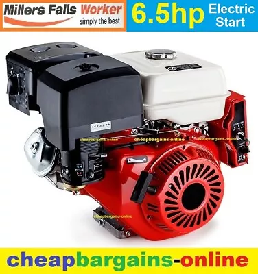 $299.99 • Buy 6.5 Hp ENGINE 196cc MOTOR ELECTRIC START 19mm HORIZONTAL SHAFT HONDA BOLT PATTER