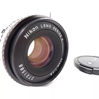 Nikon Series E 50mm 1:1.8 Lens W/ Front Cap • $68.95