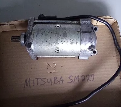 1976 Honda  CB550 Starter Motor  MITSUBA SM-227  (31200-323-013) • $22