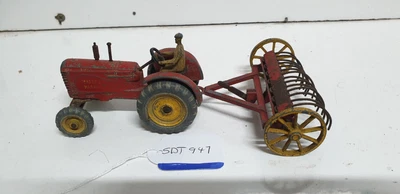 $55.99 • Buy Dinky Toys Massy Harries Tractor And Rack Std947  Traingirl13 Free Post