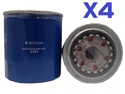 4X OIL FILTER Fits Z334 For TOYOTA PRADO DIESEL KZJ120 3.0L TURBO DIE KZTE 03-ON • $43.20