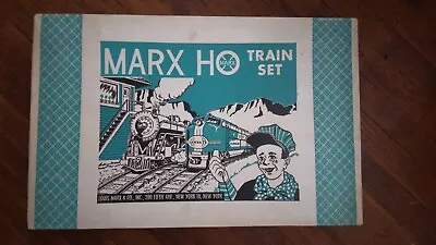  Vintage MARX HO Scale Train 16450 Set With Original Box Rare 1960s • $114