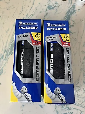 Michelin Power Competition Tire 700 X 25C One Pair (2 Tires) • $85