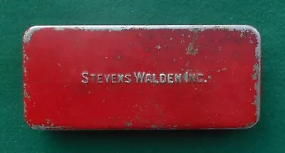 Stevens Walden 1/4  Drive Socket Wrench Set Box Only M • $22.99