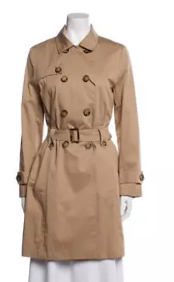 Cinzia Rocca Tan Khaki Trench Coat NWT Size 6 New NWT • $149