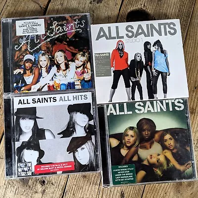 All Saints CD Album Bundle X4: Studio 1 Saints & Sinners All Hits Self-Titled • $11.14