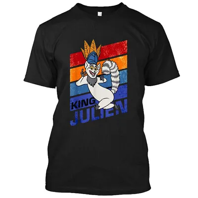 Nwt !!! Custom  King Julien Of Madagascar Shirt For Men Women Black Size S-5xl • $19.99