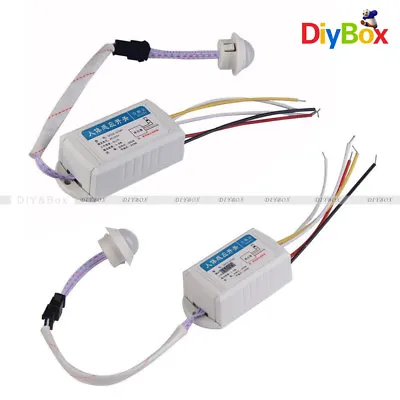 IR Infrared Body Motion Sensor Automatic Auto Light Lamp Control Switch 110/220V • $3.03