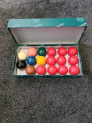 £15 • Buy Vintage Aramith 2 Inch Phenolic Resin Billiard Snooker Balls