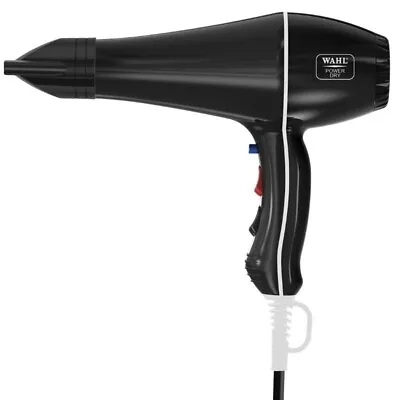 Wahl Power Dry Hair Dryer - Black | AUS PLUG With 1 YEAR WARRANTY • $65.85