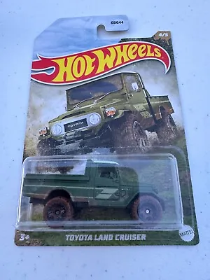 Hot Wheels Toyota Land Cruiser FJ40 Green Mud Runners 4/5 Walmart Exclusive 2022 • $13.45