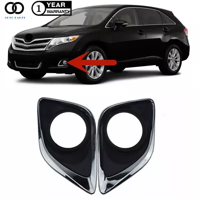 For Toyota Venza 2013-2016 Front Bumper Driving Fog Light Lamp Cover Right&Left • $18.06