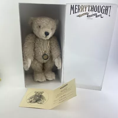 Merrythought SHILLING Teddy Bear Limited Edition Retired COA & Boxed • £64.99