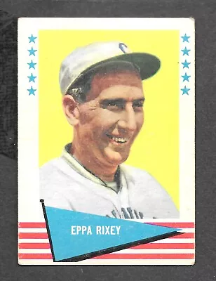 1961 Fleer Baseball Greats #71 Eppa Rixey - VG • $2.59