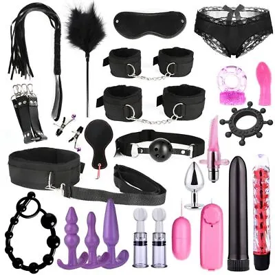 Bondage Beginners Starter Pack Kit BDSM Restraint Fetish Hand Ankle Cuffs Adult • $84.99
