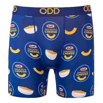 Odd Sox Kraft Mac & Cheese Men's Boxer Briefs Funny Novelty Underwear Medium • $22.99