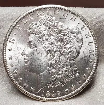 FROSTY BU 1899 O Morgan Silver Dollar Us Mint Coin New Orleans Unc • $56.41