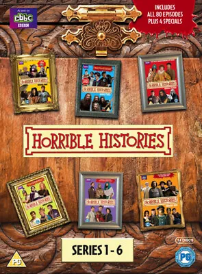 Horrible Histories: Series 1-6 [PG] DVD Box Set - Jalaal Hartley • £24.99