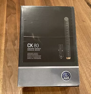 AKG CK80 Shotgun Mic Capsule For AKG DAM Series Modules Or Gooseneck Mics - NEW • $65