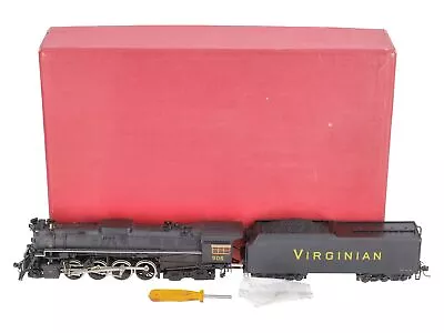 Key Imports HO BRASS Virginian BA Class 2-8-4 Steam Loco & Tender EX/Box • $764.99