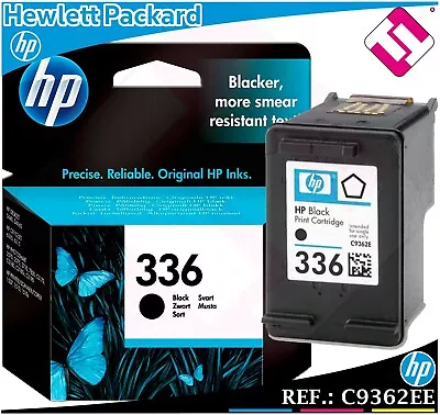 $61.49 • Buy Ink Black 336 Original Printers HP Cartridge Black Hewlett Packard C9362EE