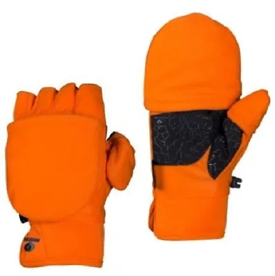 NEW Mens Mossy Oak Thinsulate Insulated Glomitts Gloves Orange Blaze Camo PopTop • $23