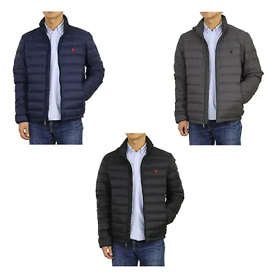 Polo Ralph Lauren Packable Down Puffer Jacket Coat W/ No Hood -- 3 Colors -- • $179.99