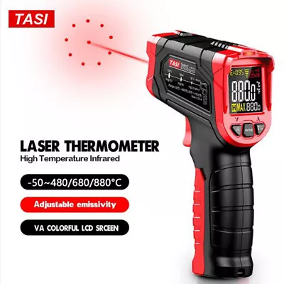 LCD Temperature Gun Non-contact Digital Laser Infrared Thermometer IR Temp Meter • $32.49