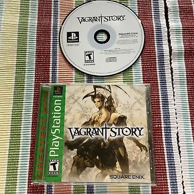 $99.99 • Buy Vagrant Story Greatest Hits Sony PlayStation 1 PS1 Complete Game Tested.