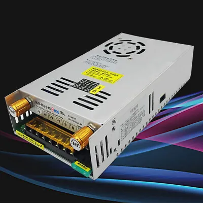 Adjustable Power Supply DC 0-48V 10A Precision Variable Digital Lab Adapter NEW • $51.31