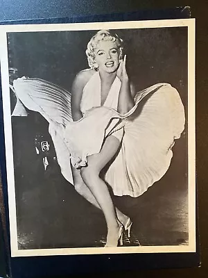 The Films Of Marilyn Monroe Book Plus Photo Photograph Black White Dress Vintage • $19