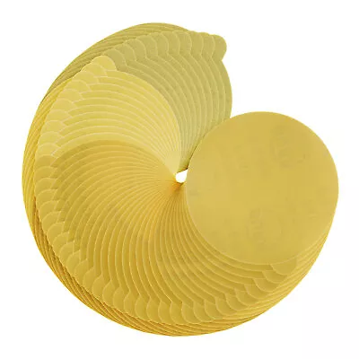 Variety Pack 6  Gold PSA Self Adhesive Sanding Discs For DA Sanders Box Of 50 • $19.99