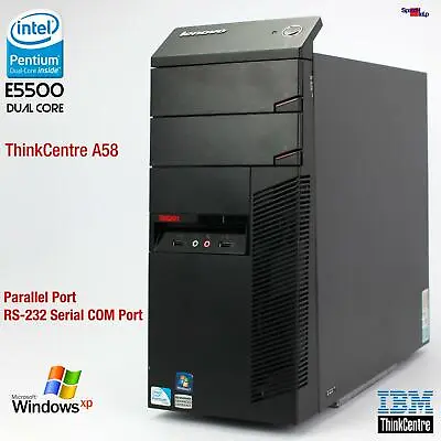 IBM Lenovo ThinkCentre A58 7515 81G Computer PC Windows XP Parallel RS-232 Com • £160.08
