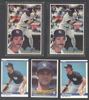 Over (500) Don Mattingly Cards!!! Rookies Base Parallels And More... • $26