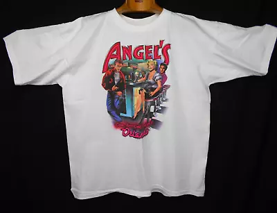 1990 Angels Diner  NOS James Dean Marilyn Monroe Elvis Men's  T-shirt XXL • $29.95