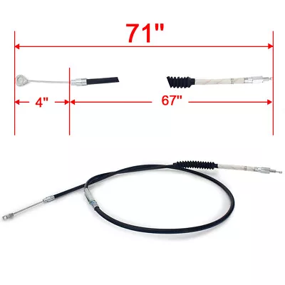 71  Clutch Cable For Harley Touring Road King Road Glide Heritage Softail Dyna • $31.95