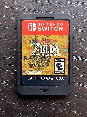 Legend Of Zelda: Breath Of The Wild (Nintendo Switch 2017) Cartridge Only • $35.95