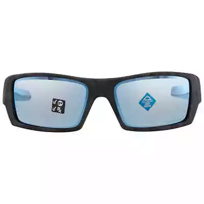 Oakley Gascan Prizm Deep Water Polarized Wrap Men's Sunglasses OO9014 901481 60 • $131.99