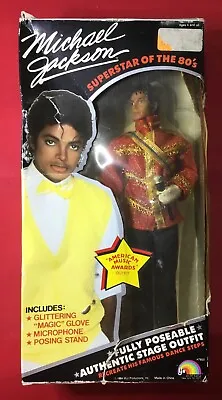 Michael Jackson 12  Collectors Doll 1984 LJN American Music Awards Outfit  • $75