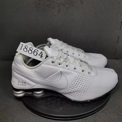 Nike Shox Deliver Shoes Mens Sz 11 White Black Athletic Trainers Sneakers • $74.99