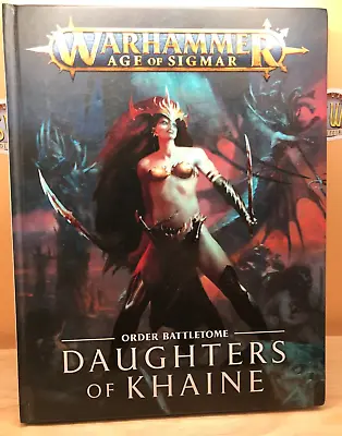 AOS Warhammer Daughters Of Khaine Battletome 1st Edition Book Games Workshop GW • £20
