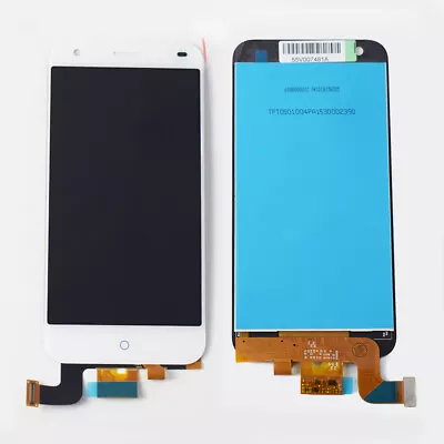White Touch Screen Digitizer & LCD Display Assembly Replacement For ZTE Blade S6 • $24.50