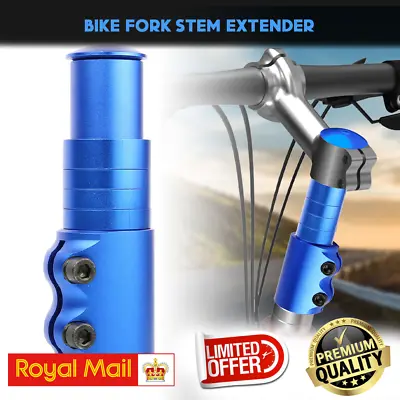 £6.69 • Buy New Bicycle Fork Stem Extender Handlebar Riser Extension Adapter Mountain Bike 