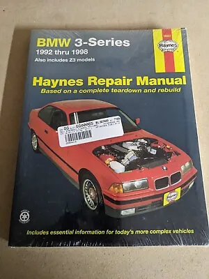Haynes Repair Manual BMW 3-Series  1992-1995  Includes Z3 18021 New • $20.99