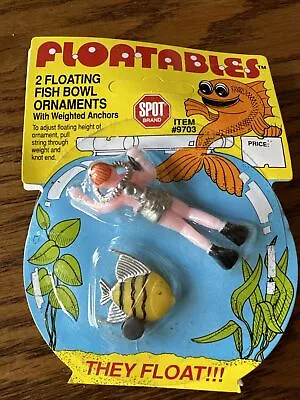 Vintage Fish Bowl Floatable Ornaments 2 Spot • $4.50