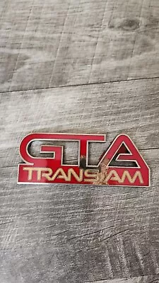 1987-1992 Pontiac Trans Am GTA RED  Fender Emblem  • $25