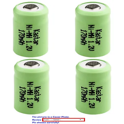 Kastar Ni-MH 1.2V 170mAh Battery 13mm Height For Wacom Bamboo Ink 1/3AAA-17NM-GP • $33.99