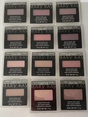 $0.99 • Buy Mary Kay Discontinued Mineral Powder Cheek Color, Blush - Nib
