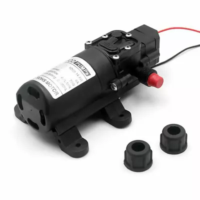 12V 60W/70W Water Pump Self Priming Pump Diaphragm High Pressure RV Auto Switch • $14.59